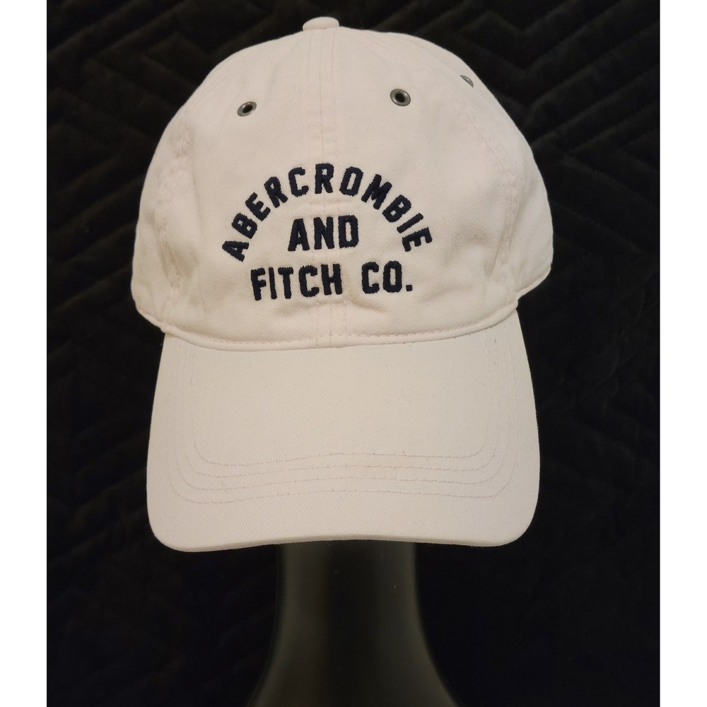 Abercrombie & Fitch Light Pink Embroidered Baseball Cap Strapback Dad Hat Preppy
